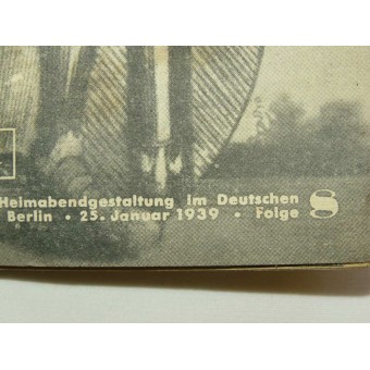Heinrich von Plauen, rivista DJ per la lettura a casa per Deutsche Jungvolk. Espenlaub militaria